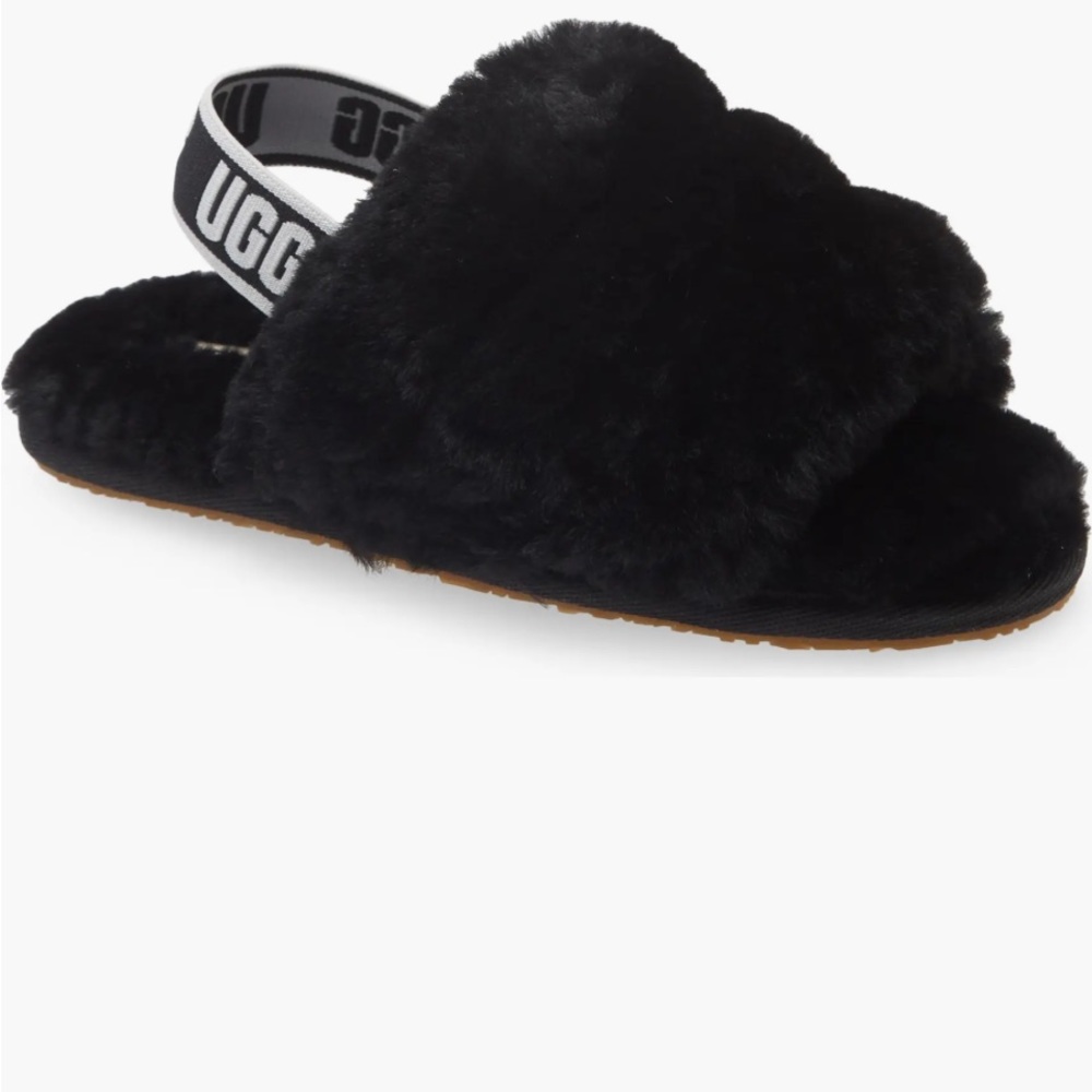 UGG black size 10 Fluff Yeah like new tried on NWOT - Picture 13 of 14